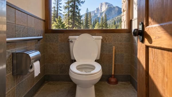 Struggling with a clogged toilet with poop? Try this simple trick
